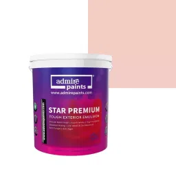 ADMIRE PAINTS STAR PREMIUM Exterior Acrylic Emulsion 20 L Capacity Chantilly Strawberry-N-picture-38