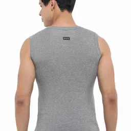 Dollar Bigboss Assorted Cotton Regular Fit Vest - Pack Of 5 image 2