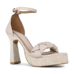 Inc.5 Women's Beige Ankle Strap Sandals image 2