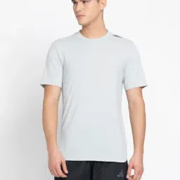 adidas Grey Slim Fit M D4T Sports T-Shirt-picture-31