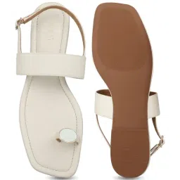 Inc.5 Women's Beige Toe Ring Sandals image 3