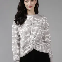 Cayman Grey Camo Print Sweatshirt-image-5