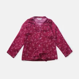 Gini & Jony Kids Pink Printed Top-picture-42