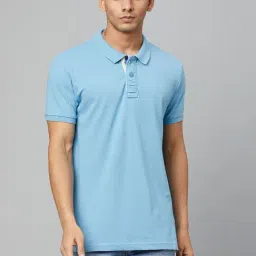 Club York Light Blue Regular Fit T-Shirt-image-47