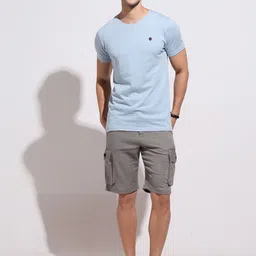 ODCC Men Regular Fit Cargo Shorts image 4