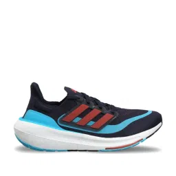 Adidas Men's ULTRABOOST LIGHT Blue Running Shoes image 2