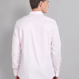 AD by Arvind Pink Regular Fit Check Shirt image 2