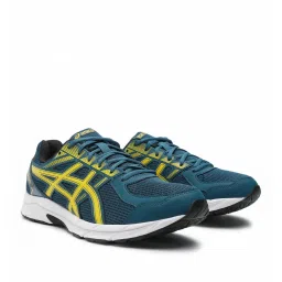 Asics Mens JOLT 1 Evening Teal & Dark Mustard Running Shoes image 2
