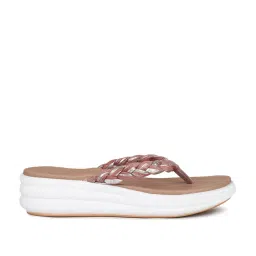 Inc.5 Women's Peach Thong Wedges image 2