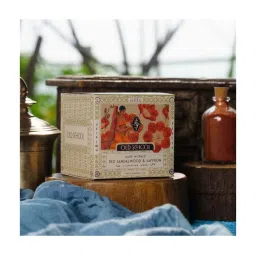 Old School Rituals Hand-Worked Red Sandalwood & Saffron Clarifying Mask - 50 gm image 2