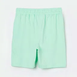 Fame Forever by Lifestyle Kids Mint Green Cotton Printed Shorts image 2