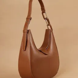 Code by Lifestyle Tan Hobo Handbag image 3