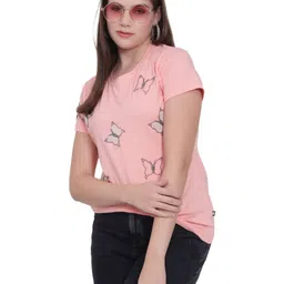 God's Club Women Cotton Round Neck T-shirt image 3