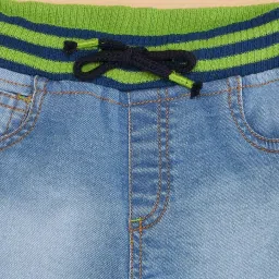 Pantaloons Baby Blue Regular Fit Shorts image 2