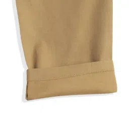 Cavio Boys Khaki Cotton Regular Fit Pant image 4