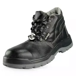 Go Work Gear Steel Toe Safety Shoes High Ankle Leather Size UK 9 Black and Grey, REIPL-TAGAIR-BLK-GREY-9-picture-14