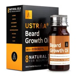 Ustraa Ayurvedic Cold Pressed Oil - 200 ml & Beard Growth Oil - 35 ml image 2