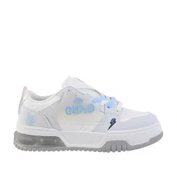 The White Pole Women's White Casual Sneakers image 2