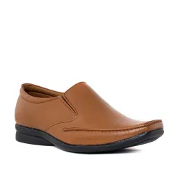 khadim Dunford by Khadims Men's Brown Formal Loafers image 2