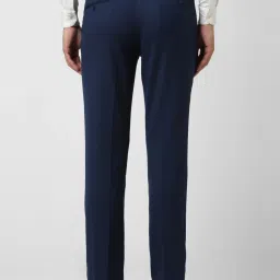 Van Heusen Navy Regular Fit Trousers image 2