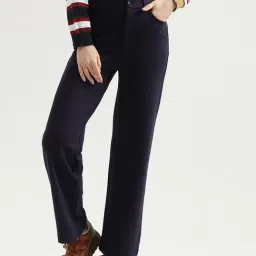 United Colors of Benetton Black Regular Fit Trousers-picture-28