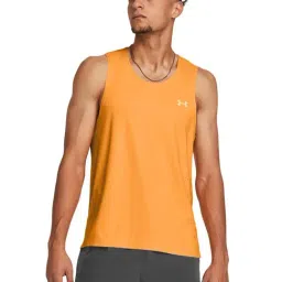 Under Armour Orange Slim Fit Tank Tee-image-29