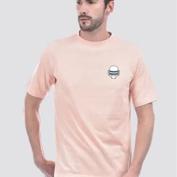 Numero Uno Peach Cotton Oversized Printed T-Shirt-picture-24