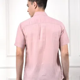 Crimsoune Club Peach Lyocell Regular Fit Shirt image 2