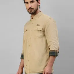 Royal Enfield Brown Relaxed Fit Shirt image 3