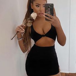 LULU & SKY Women Bodycon Mini Dress-picture-35