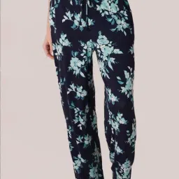 la Vie en Rose Soft Jersey Lace Trim Pants-picture-19