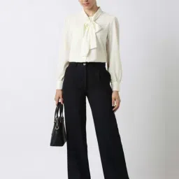 Van Heusen Off White Regular Fit Shirt image 4