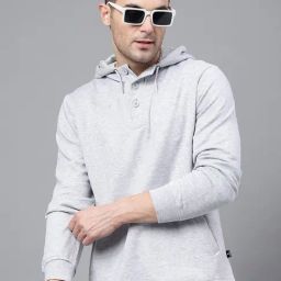 Hancock Grey Blended Regular Fit Sweatshirt-picture-6