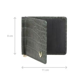Hidesign Green Leather Rfid Money Clip Wallet for Men-picture-23