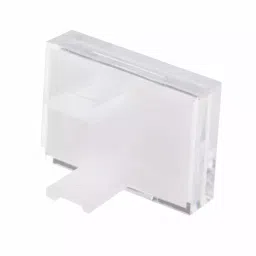RS PRO White Rectangular Push Button Lens for Use with SD16 Series, 7452593 image 3
