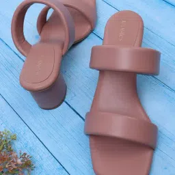 Iconics Women's Peach Casual Sandals-picture-16