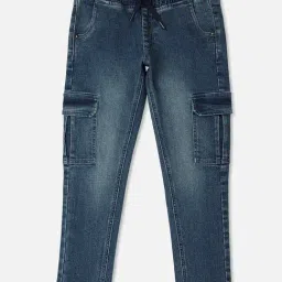 Pepe Jeans Kids Blue Solid Jeans-picture-24