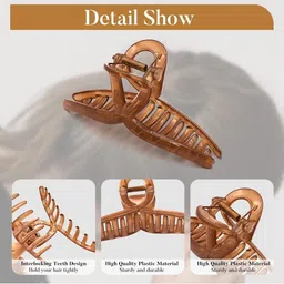 Elecsera Unisex Set of 2 Claw Clip image 5