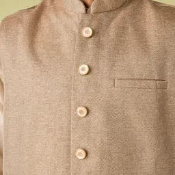 Diwas by Manyavar Men Regular Kurta with Pyjamas image 4