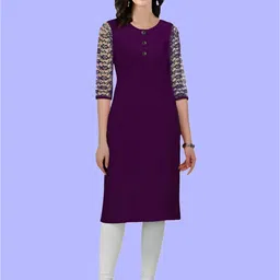 Coft Geometric Checked Keyhole Neck Cold-Shoulder Sleeves Sequinned Crepe Kurta-picture-30