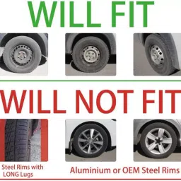 Auto Pearl R13 Press Type With Retention Ring PTAC1164 Wheel Cover for Tata Indica 38.1 cm image 4