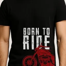 Be Crazy Men Typography Printed Round Neck Cotton T-shirt image 2