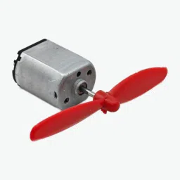 N30 DC Motor with Blade - 3V to 9V High-Speed Mini Fan Motor image 1