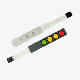 4×1 Key Matrix Membrane Switch Keypad image 2