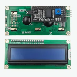 16x2 LCD Display (Blue Backlight) with IIC/I2C interface image 1