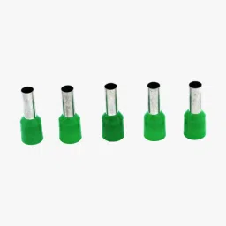 6 sqmm Insulated Terminal Ferrule End Lug - E-6012 Crimp Wire Lugs/End Sealing Lugs/Crimp Connectors/Tubular Lugs - Pack of 5 image 3