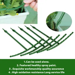 optifit Optifit® 12Pcs Plant Support Plant Stake Plant Support Stake Connectable Garden Flower Support Plant Support Stakes for Tomato, Hydrangea, Indoor Plants image 3