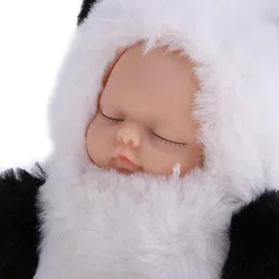 calandis CALANDIS™ Cute Sleeping Baby Doll Key Chain Keyring Bags Car Charm Pendant White Black | Modern | Clothes & Accessories | Dolls image 4