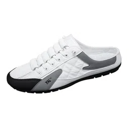 atorse Casual Sports Shoes Loafers Backless Sneakers Men Work Slip On Mule Sneakers 40|Clothing, Shoes & Accessories|Men's Shoes|Athletic image 3