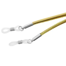 saz dekor 2X Anti-slip Eyeglass Sunglass Rope Cord Strap Spectacles Retainer Yellow|Sunglass For Woman With Storage Box, Trending, Stylish & Durable Sunglasses, Lightweight Large Frame for Woman Man| image 2